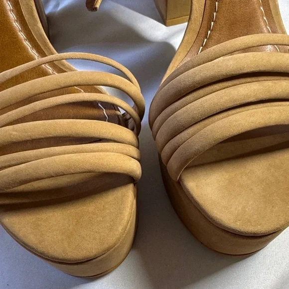 L'INTERVALLE Tan Platform Sandals - Picture 6 of 6